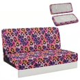 thumbnail image 1 of POLERO Leopard Print 2 Piece RV Jackknife Sofa Cover, Stretch Fit Furniture Protector for Motorhome Travel Trailer, Wrinkle Free Washable Couch Cover for Pet Owners, 1 of 7