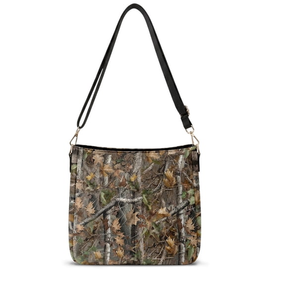POLERO Multi Pocket Shoulder Purse for Work Travel, Multi-pocket ...