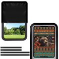 thumbnail image 1 of POLERO RV Door Window Shade Cover Tribal Bear Blackout RV Door Window Shades Camper Sunshade Privacy Protection Travel Trailer Motorhome Sun Shade Accessories, 26 x 17.3 inches, 1 of 6