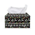 thumbnail image 1 of POLERO Rectangle Tissue Box Cover, Waterproof Pu Leather Car Tissue Holder with Bottom Buckle Happy Christmas Reindeer Napkin Holder Organizer for Bathroom, Bedroom, Hotel, 9.7"X5.2"X5.1", 1 of 7
