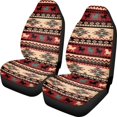 thumbnail image 1 of POLERO Running Horse Motifs Vehicle Seat Covers for SUV, 2pcs Set Comfortable Car Seat Covers Washable Elastic Front Seat Cover, 1 of 9