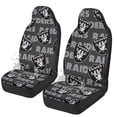 thumbnail image 1 of POLERO Stretchy Polyester High Back Car Seat Protector Cover, 2 Packs Washable Auto Cushion Protector for Automotive and Van, 1 of 11