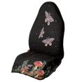 thumbnail image 1 of POLERO Terry Cloth Car Seat Towel Cover Machine Washable, Compatible with Truck Seat Van, Bucket Seat Protector Fit for Sedan Vehicle, Moth Mushroom 1 Pack, 1 of 7