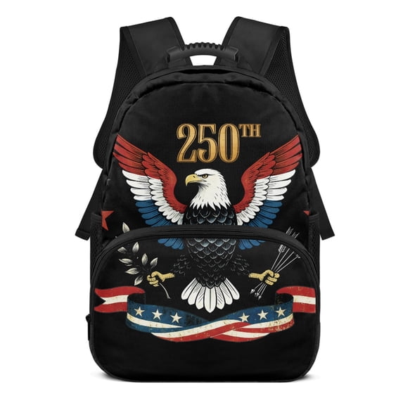 POLERO Tie Dye Pattern Lightweight Backpack for Daily School, Large Capacity Adjustable Strap Polyester School Backpack