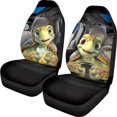 thumbnail image 1 of POLERO Turtle Family Front Seat Cover for Truck, 2pcs/Set Breathable Vehicle Seat Covers Winter Warm Anti-Scratch Auto Front Seats Seat Covers, 1 of 12