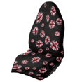 thumbnail image 1 of POLERO Union Jack Lip Print Terry Cloth Car Seat Towel Cover, Waterproof Seat Protector for Cars, Trucks and Vans, Machine Washable, 1 of 7