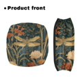 thumbnail image 1 of POLERO Vintage Dragonfly Floral Theme Rollator Walker Seat Covers Home for Elder, Easy to Clean Black Elastic Fabric Rollator Walker Seat and Backrest Covers, 1 of 10