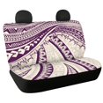 thumbnail image 1 of POLERO Violet Pacific Geometric Pattern, Fashion Auto Seat Cushions Set of 2 Non-Slip Durable Rear Bench Seat Cover for Car Interior Automotive, 1 of 4