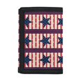 thumbnail image 1 of POLERO Youth Wallet Stars And Stripes Print Slim Trifold Card Wallet for Travel, Polyester Lightweight Kids Trifold Wallet, 1 of 7