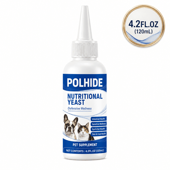 POLHIDE Cranberry Supplement for Dogs and Cats, Bacon Flavor, 4 fl oz