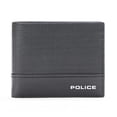 POLICE COSMIN SLIM 100% Genuine Leather Coin Wallet with Card Holders ...