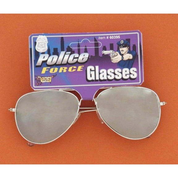 Police Mirrored Costume Sunglasses