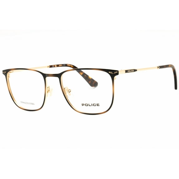 Police VPLG68M 320 Men's Shiny Rose Gold Metal Full Rim Eyeglasses