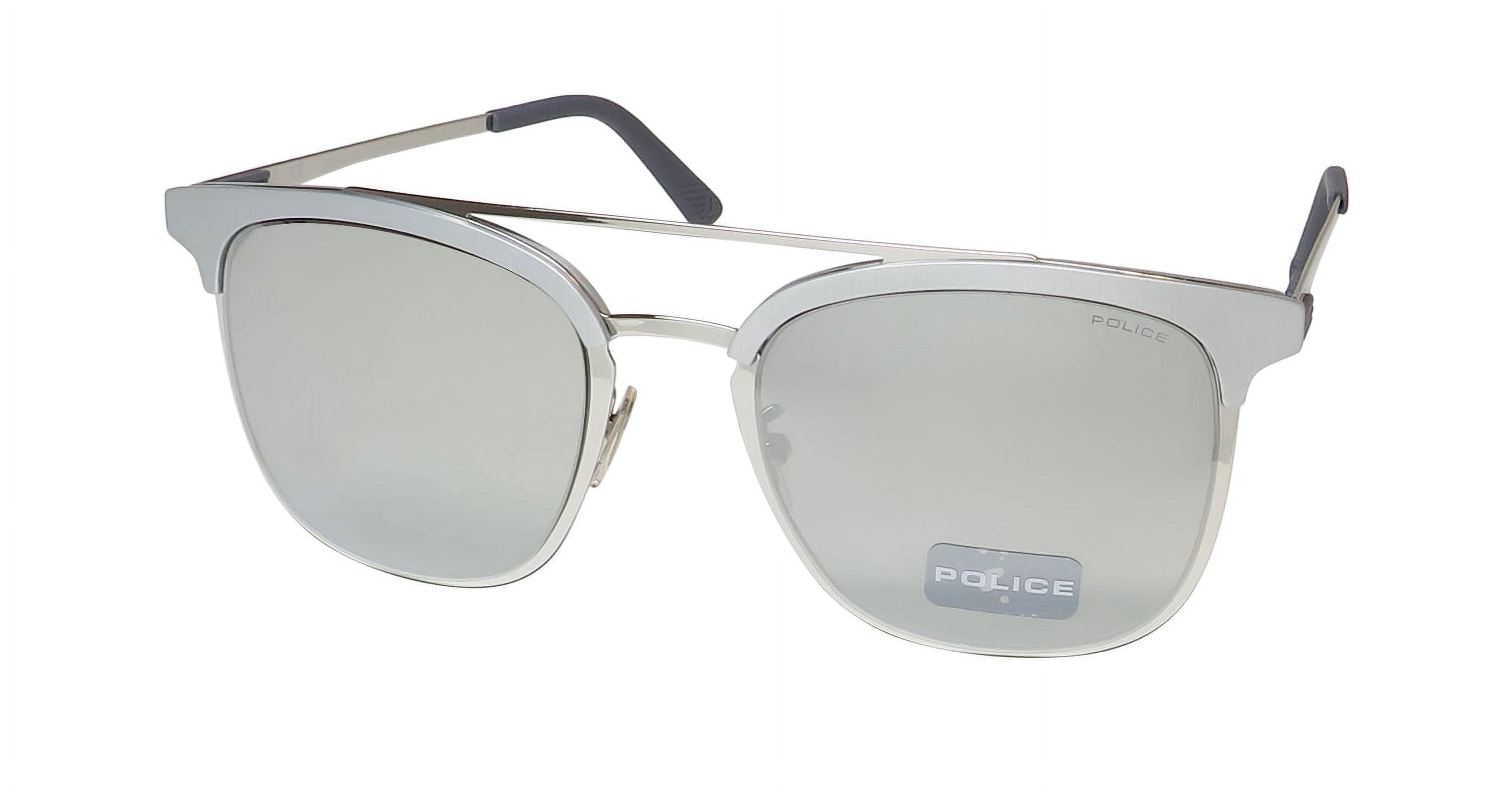 POLICE SPL569V SUNGLASSES HEAVY BROWLINE LOOK STYLE 100% UV RAYS PROTECTION MENS