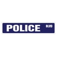 thumbnail image 1 of POLICE Street Sign new cop officer law man | Indoor/Outdoor |  24" Wide, 1 of 5