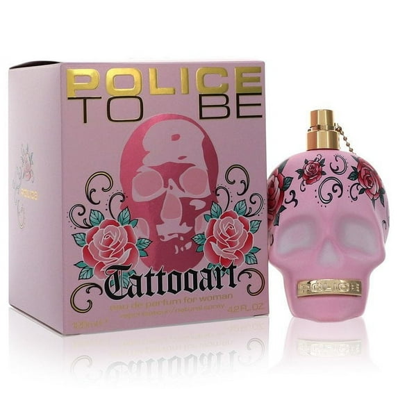 Police To Be Tattooart, Perfume for Women, Womens Perfume, 4.2 oz EDP Spray