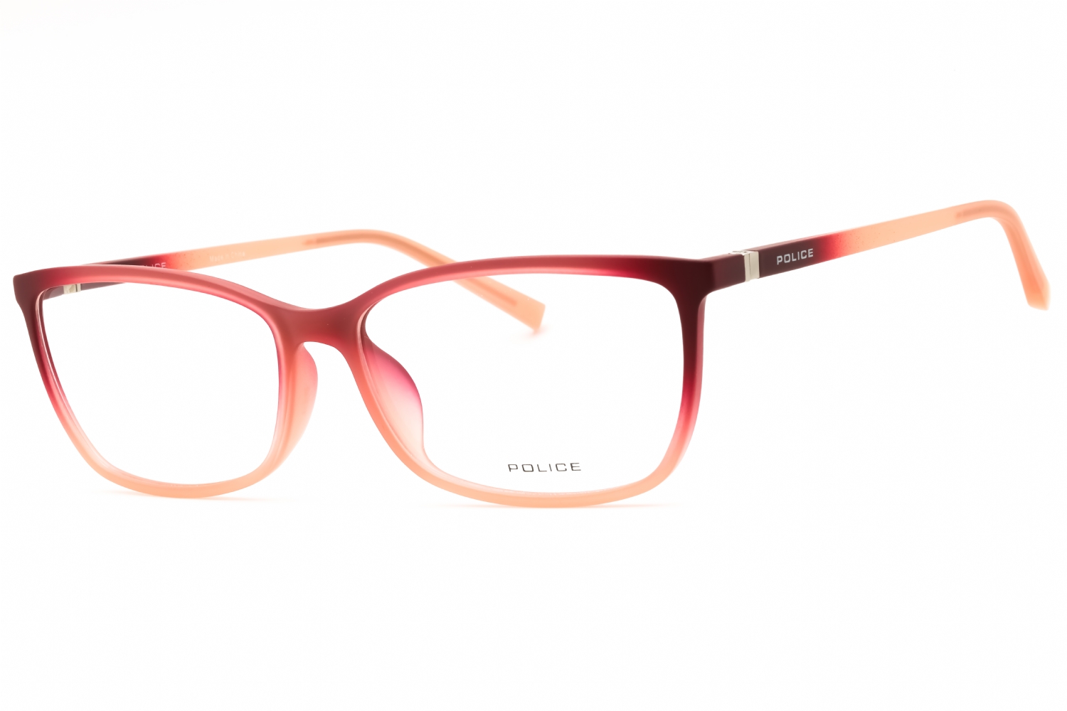 Police Burgundy Plastic Glasses Women\'s (Frames) Police Women main image 2