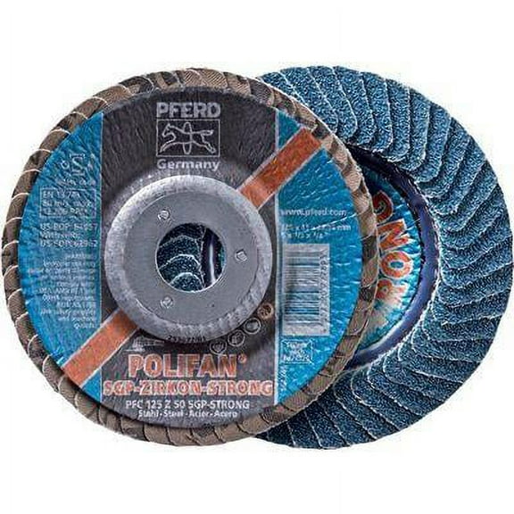 Pferd 62950 4-1/2 X 5/8-11 Polifan Sgp-strong Zirkon 36