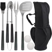 POLIGO 7PCS Grill Spatula Set - Premium Grill Gift Set for Men/Women