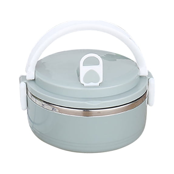 TUITOONM 23.67oz Round Stainless Steel Food Container, Insulated Single Layer Design with Leak-Proof Seal, Durable for Home and On-the-Go Use