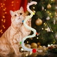 thumbnail image 1 of POLISE Spaces Cat Teaser Wand Toy with Plush Attachment, Polyester Fabric, Handheld Interactive Play Stick, Indoor Pet Accessory, 21.7x0.8x0.8 Inch, 1 of 7