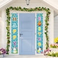 thumbnail image 1 of POLISE Spaces Easter Couplets Banner with Eggs Rabbits, 70.9 Inch Long Spring Festive Door Hanging Decor, Polyester Fabric Party Backdrop for Home Porch Mantel Wall Photo Booth Decoration, 1 of 6