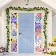 thumbnail image 1 of POLISE Spaces Easter Couplets Banner with Eggs Rabbits, 70.9 Inch Long Spring Festive Door Hanging Decor, Polyester Fabric Party Backdrop for Home Porch Mantel Wall Photo Booth Decoration, 1 of 6