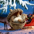 thumbnail image 1 of POLISE Spaces Forest Animals Christmas Ornaments 3.1 Inch, Acrylic Holiday Tree Pendant Decor Set, Nature Themed Gift and Festive Home Decoration, 1 of 7