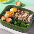 thumbnail image 1 of TUITOONM Large Capacity Bento Box, 42 fl oz Multi-Compartment Leak Proof & Microwave Safe Lunch Container for Organized Meal Prep, 1 of 6