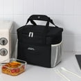 thumbnail image 1 of TUITOONM Portable Soft-Sided Cooler Bag, 11.8x9.3x8.7 Inches Foldable Insulated Tote with Adjustable Strap, Leak-Resistant for Picnic, Camping, Beach and Travel, 1 of 8