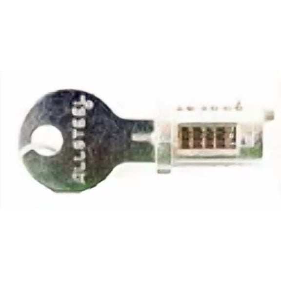 (POLISHED NICKEL) File Cabinet , Desk or Cubicle Replacement Lock Core for HON 116N