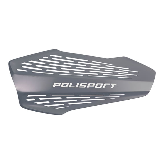 Polisport MX Force Handguard for Motocross MotorcyclesUniversal Repair Handguard  Durable, Flexible, Easy to Install, Supermoto, Motard, Dirt Bikes & Off-Road Protection- Nardo Grey