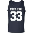 thumbnail image 1 of POLK HIGH #33 Adult Tank Top, 1 of 3