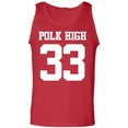 thumbnail image 1 of POLK HIGH #33 Adult Tank Top, 1 of 3