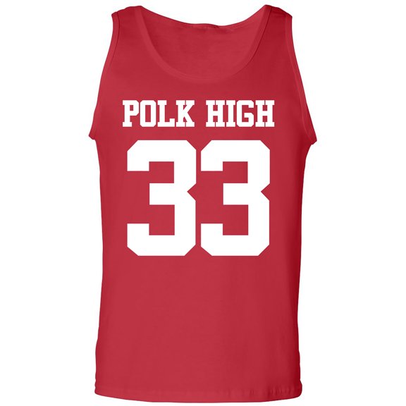 POLK HIGH #33 Adult Tank Top