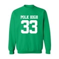 thumbnail image 1 of POLK HIGH #33 Crewneck Sweatshirt, 1 of 3