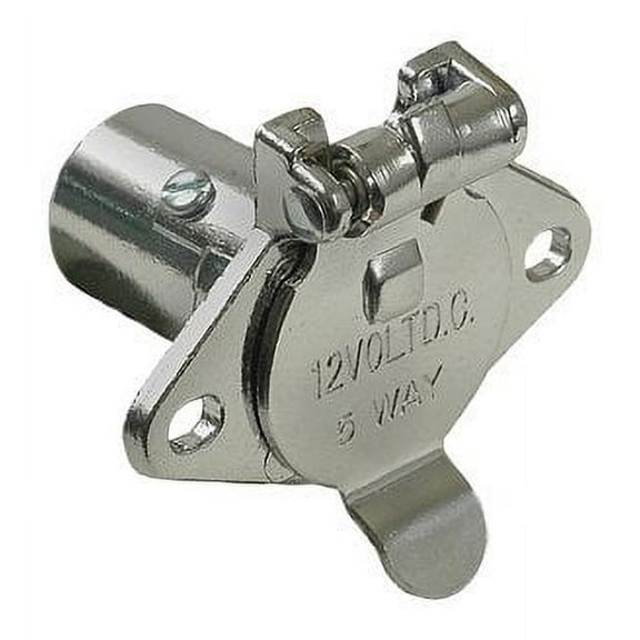 POLLAK 11-500P 5- Way Chrome Plated Connector