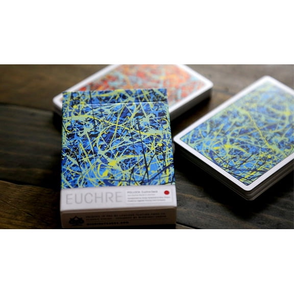 POLLOCK: Euchre Edition Deck by Randy Butterfield and Mike Wilson