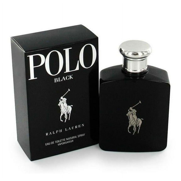 POLO BLACK Eau De Toilette For Men By Ralph Lauren 4.2 oz *NEW IN BOX*-RL4012