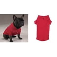 thumbnail image 1 of POLO DOG SHIRT Preppy Button Down Cotton Shirts for Dogs 5 Colors To Choose From(Small - 12" Tomato Red), 1 of 1
