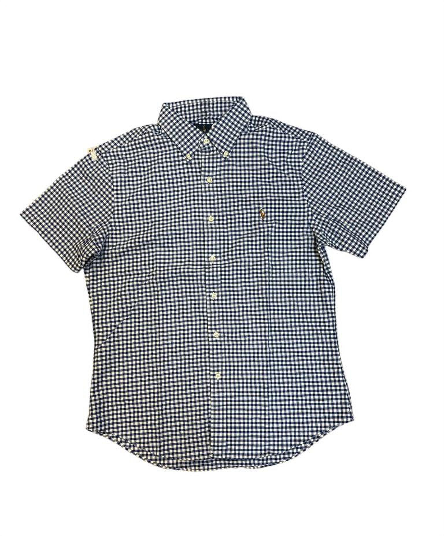 POLO RALPH LAUREN Blue/White Mens Check Short Sleeve Sri Lanka Ubuy