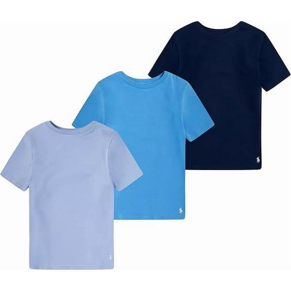 POLO RALPH LAUREN Boys' Multi-Pack Short Sleeve Undershirt