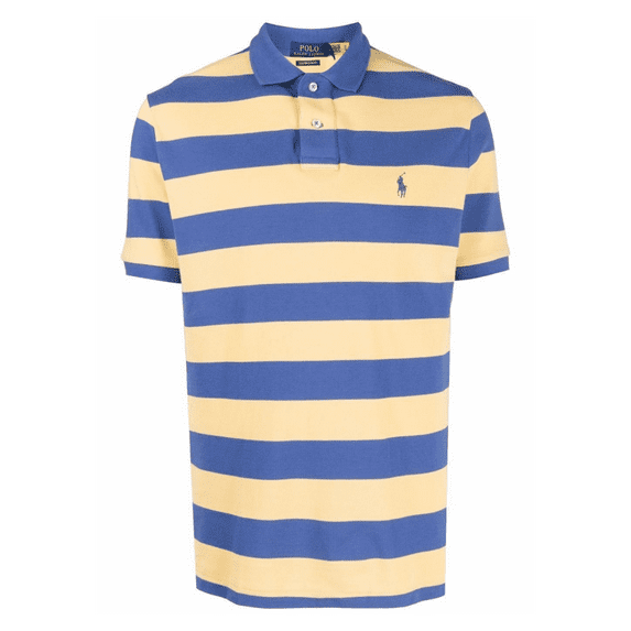 POLO RALPH LAUREN Classic Custom Stripes Polo shirt, L
