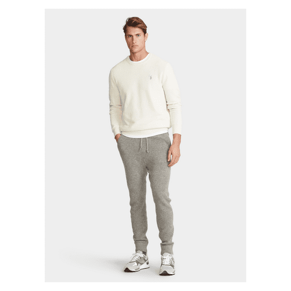 POLO RALPH LAUREN Cotton sweater with embroidered logo, XS