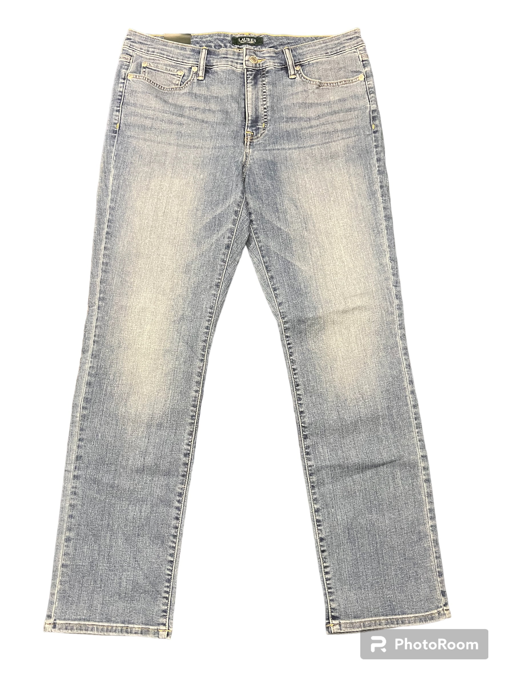 POLO RALPH LAUREN Denim Women s Classic Straight Slimming Fit Jeans 12 NWOT