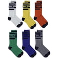 thumbnail image 1 of POLO RALPH LAUREN Men's 6-Pack Polo Bright Logo Crew Socks, Assorted, 10-13, 1 of 1