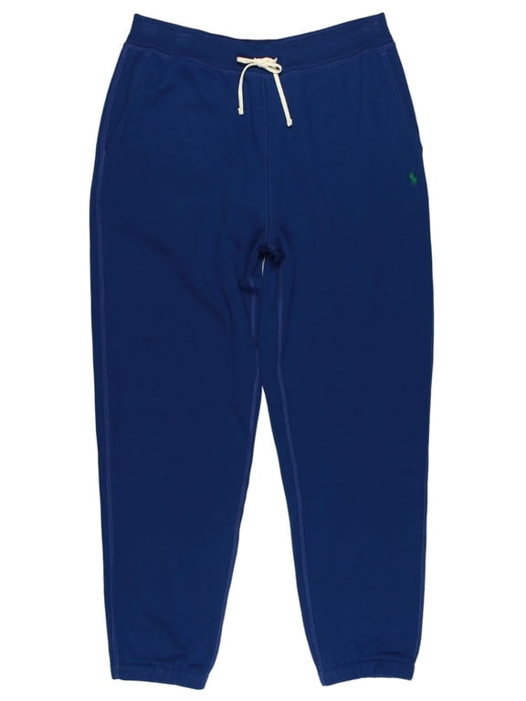 Men's Athletic Fleece Elastic Band Bottom Sweatpants (Blue Green Pony, XX-Large Big, 2XB)