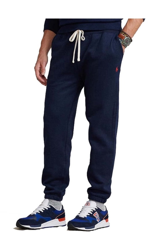 Men's Big & Tall Althletic Fleece Pants Joggers 2XB Navy Blue