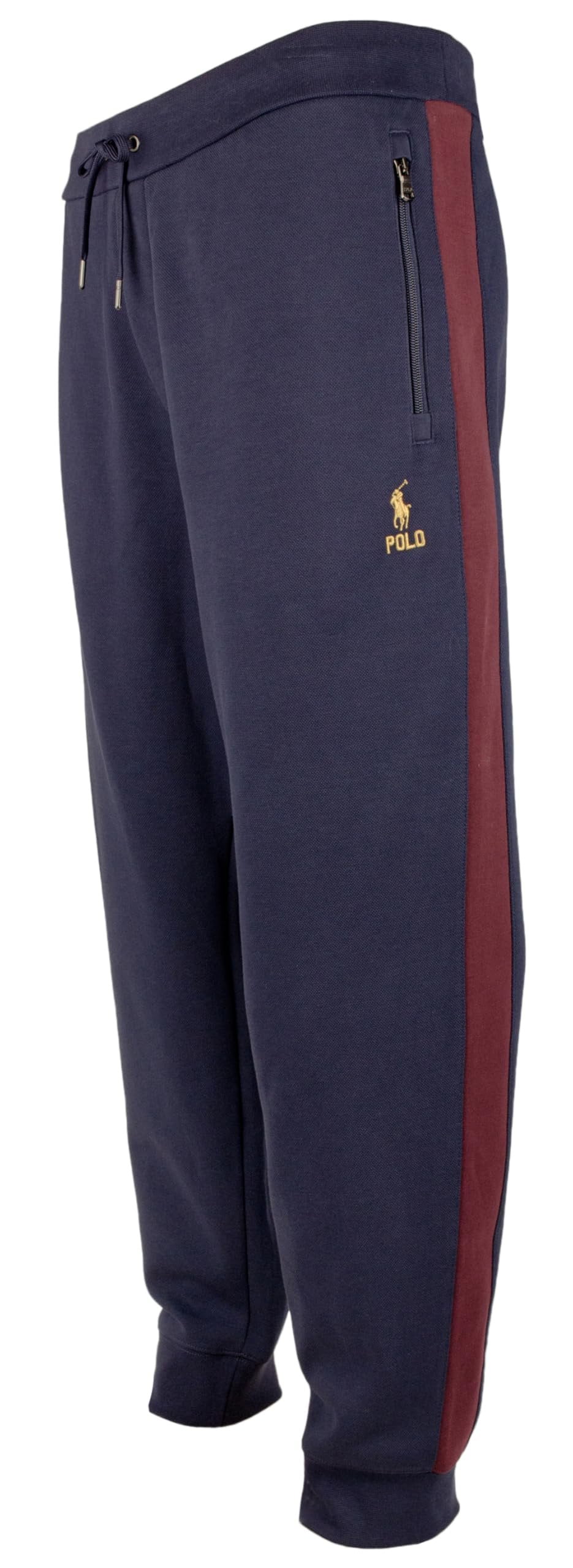 POLO RALPH LAUREN Men's Big Tall Double Knit Mesh Jogger Pants