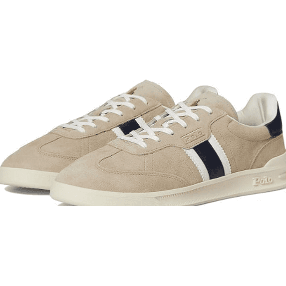 POLO RALPH LAUREN Men's Heritage Aera Suede Sneaker, 13
